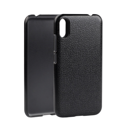 

Litchi Texture PC Back Case for Blackview A30(Grey)