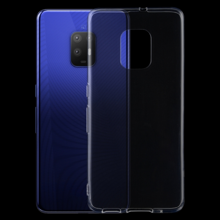 

For Fujitsu Arrows 5GF-51A 0.75mm Ultra-thin Transparent TPU Soft Protective Case