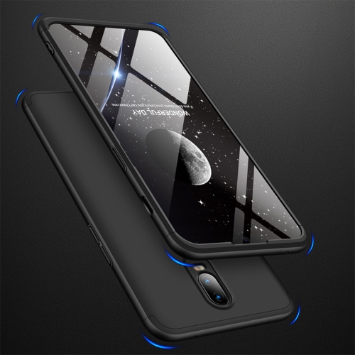 

GKK Three Stage Splicing Full Coverage PC Case for OnePlus 6T (Black)