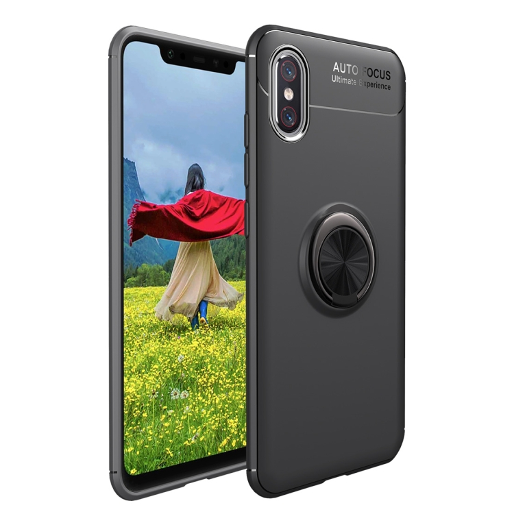 

Shockproof TPU Case for Vivo V11 Pro, with Holder (Black)