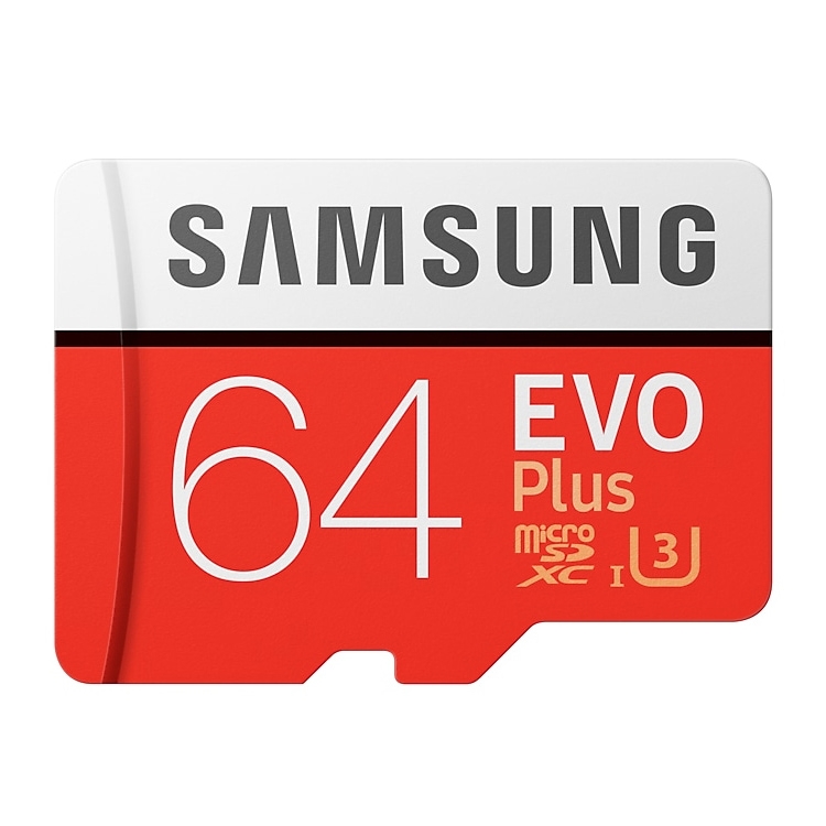 

Original Samsung EVO Plus 64GB Micro SD Memory Card