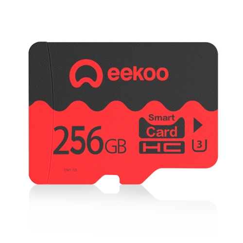 

eekoo 256GB U3 TF(Micro SD) Memory Card, Minimum Write Speed: 30MB / s, Flagship Version