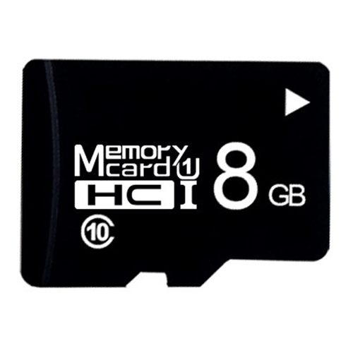 

8GB High Speed Class10 Black TF(Micro SD) Memory Card