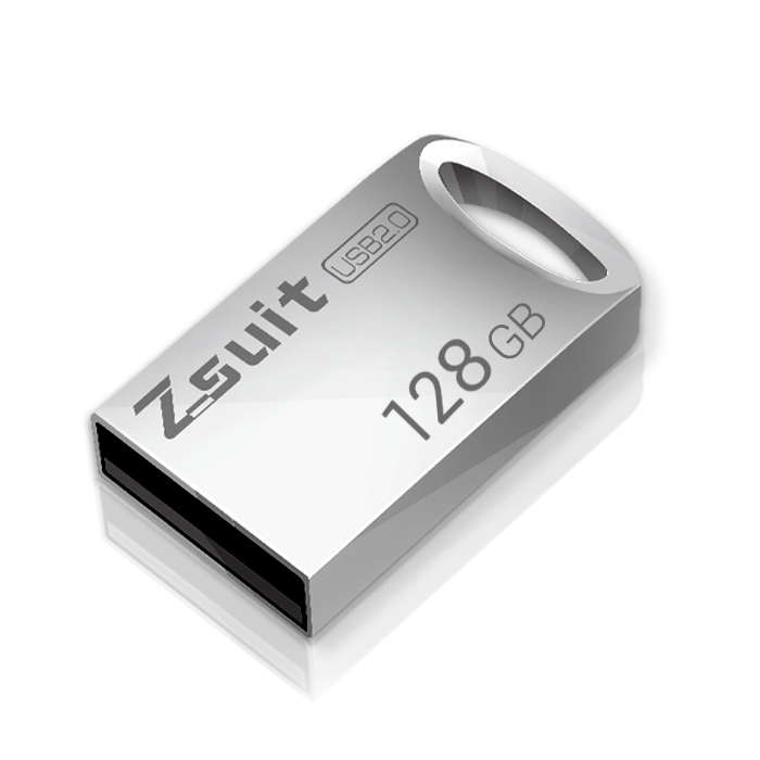 

Zsuit 128GB USB 2.0 Mini Metal Ring Shape USB Flash Disk