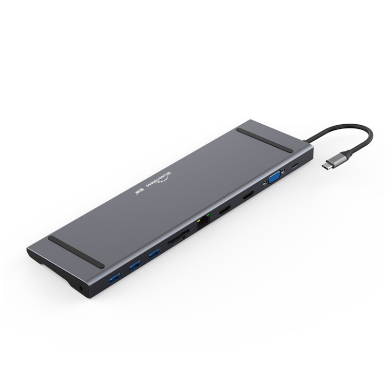 

Blueendless 11 In 1 Multi-function Type-C / USB-C HUB Expansion Dock
