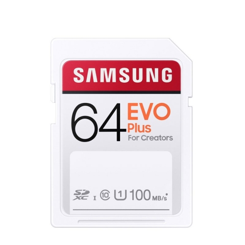 

Samsung EVO Plus U1 C10 High-speed SD Memory Card, Capacity: 64GB