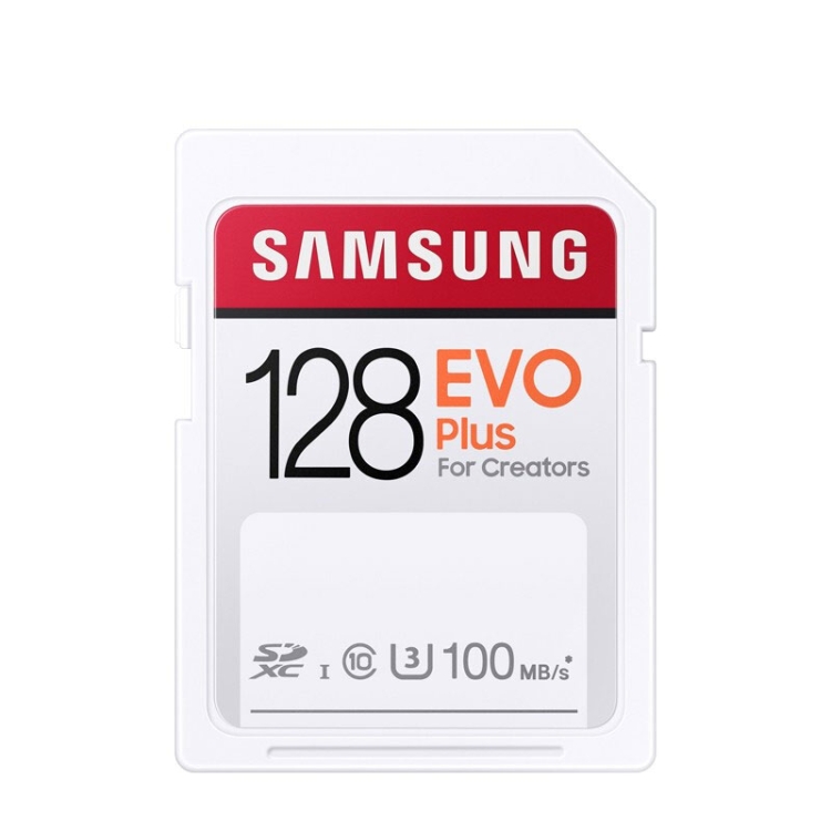 

Samsung EVO Plus U1 C10 High-speed SD Memory Card, Capacity: 128GB
