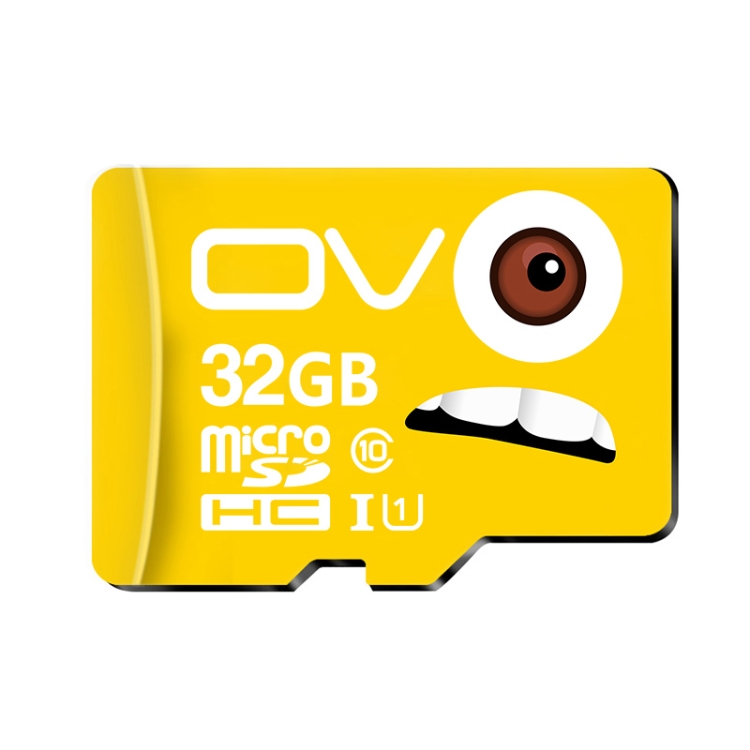 

OV 32 GB 10/80 W/R High Speed Class 10 TF (Micro SD) Memory Card(Yellow)