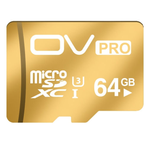 

OV 64GB 30/90 W/R U3 Gold High Speed TF (Micro SD) Memory Card