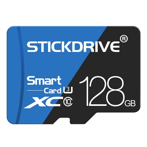 

STICKDRIVE 128GB High Speed U3 Blue and Black TF(Micro SD) Memory Card