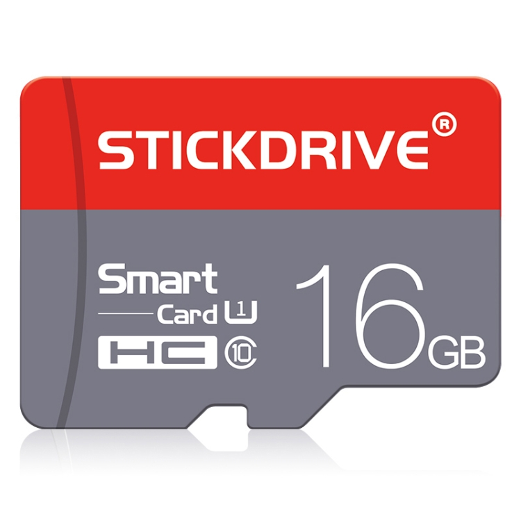 

STICKDRIVE 16GB U1 Red and Grey TF(Micro SD) Memory Card