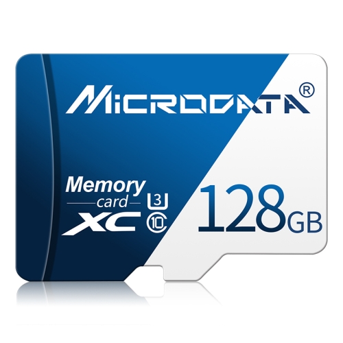 

MICRODATA 128GB U1 Blue and White TF(Micro SD) Memory Card