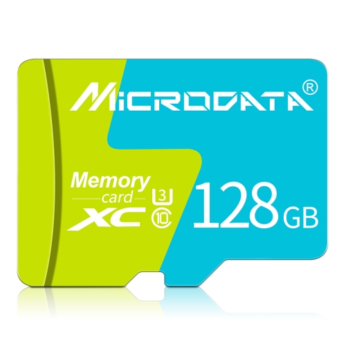 

MICRODATA 128GB U3 Blue and Green TF(Micro SD) Memory Card