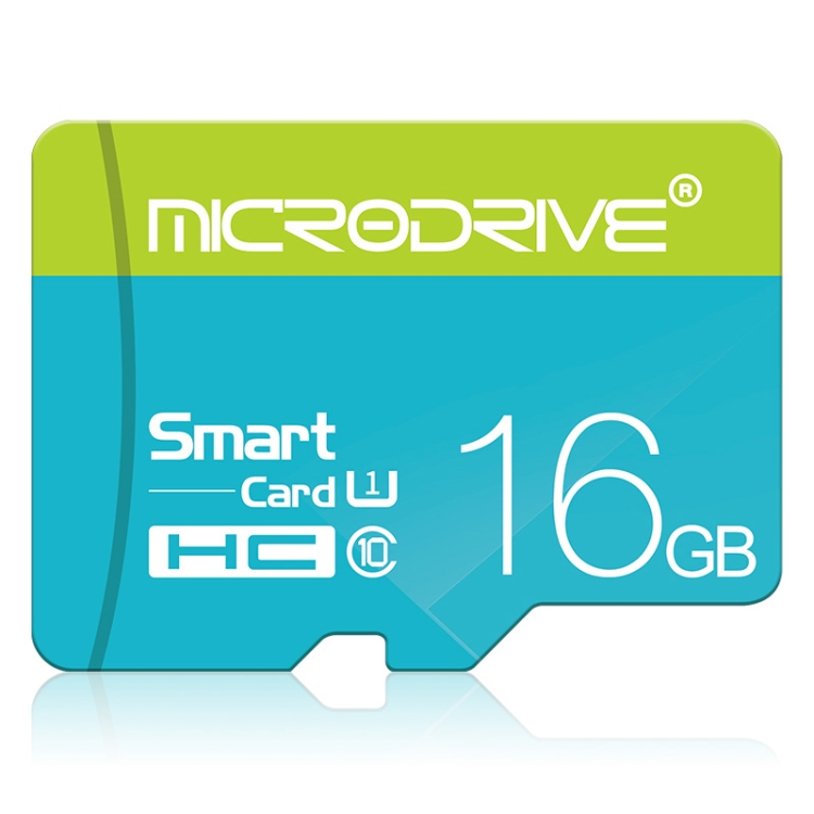 

MICRODATA 16GB U1 Green and Grey TF(Micro SD) Memory Card
