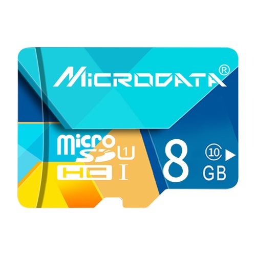 

MICRODATA 8GB U1 Color Block TF(Micro SD) Memory Card