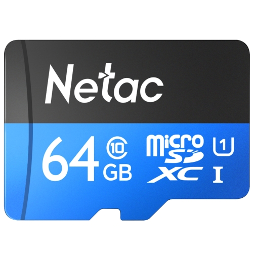 

Netac P500 64GB Class10 Micro SD(TF) Memory Card
