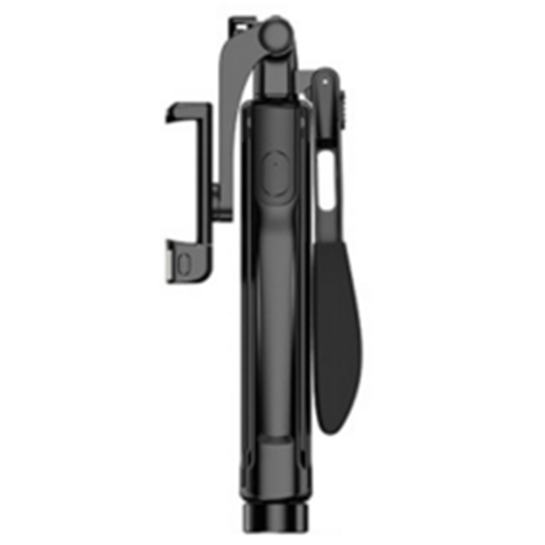 

CYKE A21 Retractable Handheld PTZ Stabilizer Bluetooth Selfie Stick with Fill Light, Built-in Tripod & Bluetooth Remote Control, Maximum Stretch Length: 80cm (Black)
