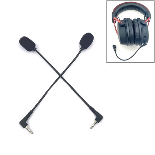 

ZJ033MR-03 17cm Mono 3.5mm Angle Head Plug Gaming Headset Sound Card Live Microphone