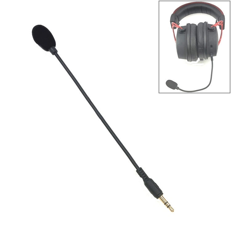 

ZJ033MR-03 17cm Stereo 3.5mm Straight Plug Gaming Headset Sound Card Live Microphone