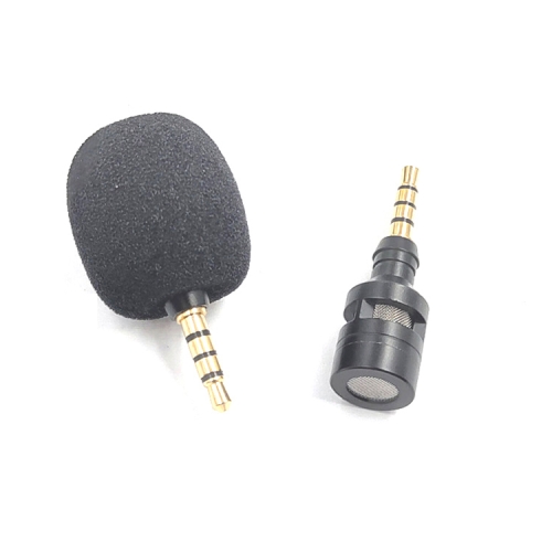 

ZJ052MR-01 4 Level Pin 3.5mm Mobile Phone Tablet Game Machine Mini Straight Microphone