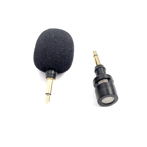 

ZJ052MR-01 Mono 3.5mm Mobile Phone Tablet Game Machine Mini Straight Microphone