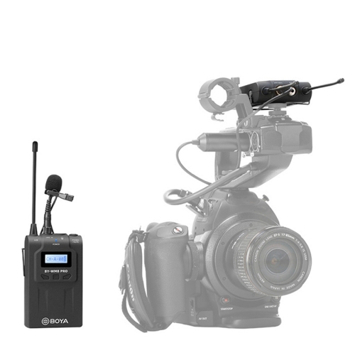 

BOYA BY-WM8 Pro-K1 Dual-Channel 48CH UHF Wireless Microphone System with Transmitter and Receiver for DSLR Camera and Video Camera
