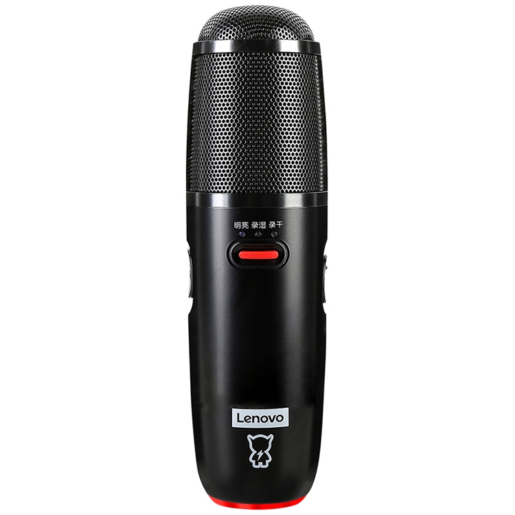 

Original Lenovo UM6S Karaoke Microphone Anchor Live Professional Recording Microphone(Black)