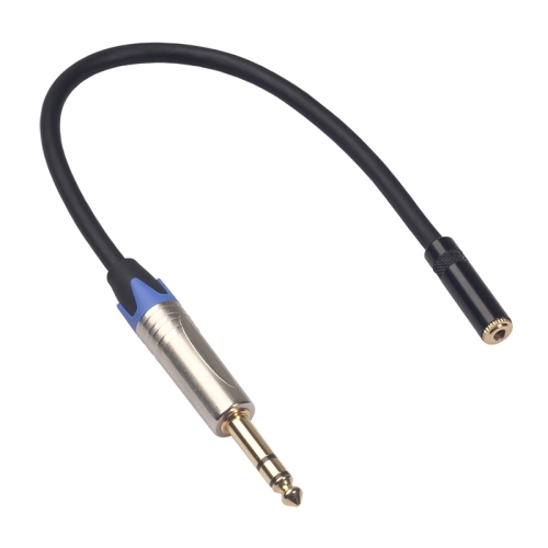 

TC203NF03 6.35mm Male to 3.5mm Female Audio Cable, Length: 0.3m