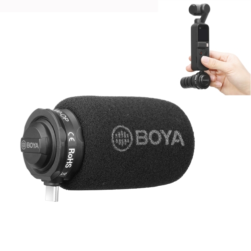 

BOYA BY-DM100-OP For DJI OSMO Pocket Camera Dedicated Digital Condenser Microphone (Black)