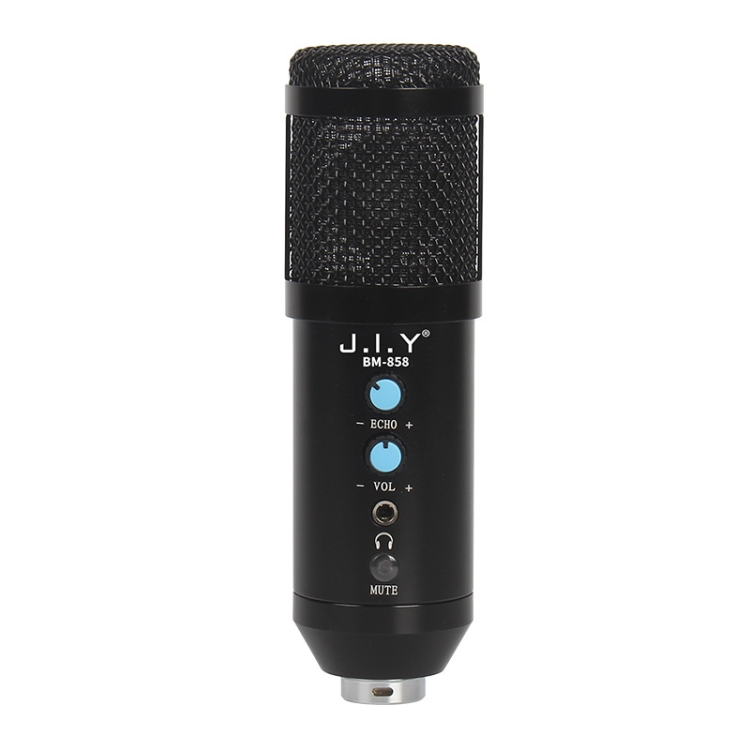 

BM-858 Large-diaphragm Condenser Microphone Set (Black)