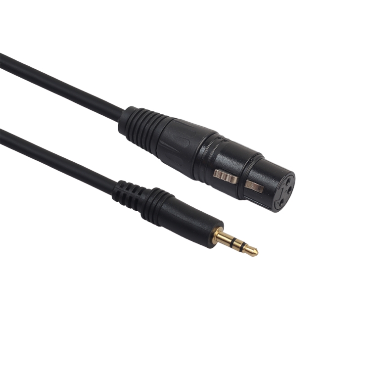 

352030 3.5mm Male to XLR Female Microphone Audio Cord, Length: 3m