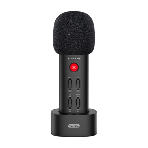 

JOYROOM JR-K2 Wireless K Song Capacitive Microphone, with Holder(Black)