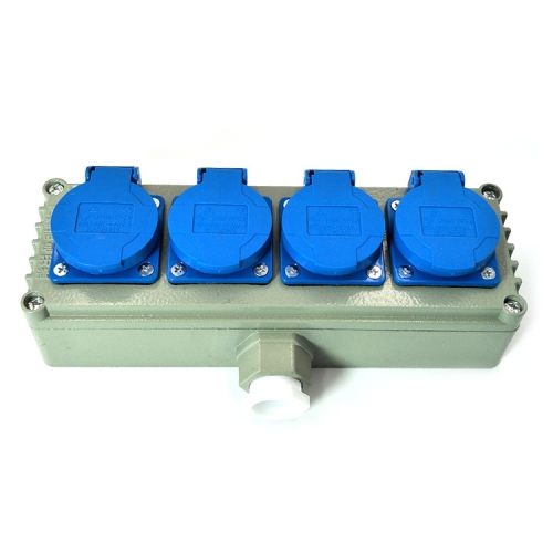 

Quadruple Triple Hole 16A Industrial Chemical Industry Outdoor Explosion-proof Waterproof Socket