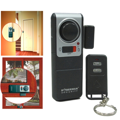 

DOBERMAN SE-0137 4 in 1 Household Anti-theft Door and Window Magnetic Spring Sensor Super Loud Simple Alarm Set