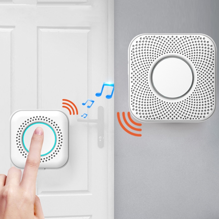 

PJ-16 Intelligent Wireless Doorbell with 8-level Volume Adjustable & 36 Ringtones