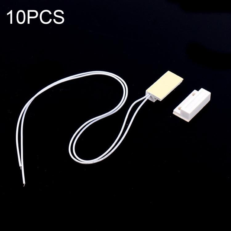

10 PCS Embedded NC Model Door Magnetic Sensor Switch