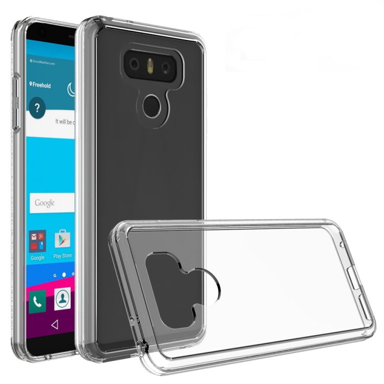

For LG G6 Acrylic + TPU Transparent Armor Protective Case (Transparent)