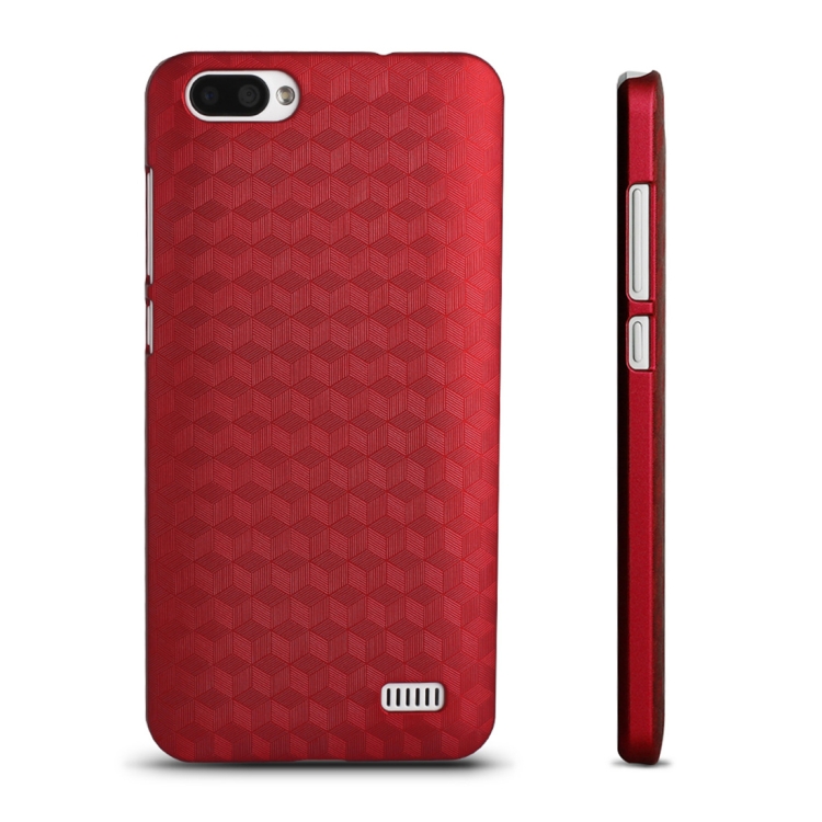 

OCUBE for Blackview A7 (MPH1951) Metal Paint PC Protective Back Cover Case(Red)