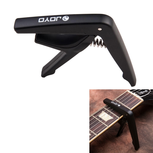 

JOYO JCP-01 Guitar Capo Plastic Steel Lightweight Ukulele Capo (Black)