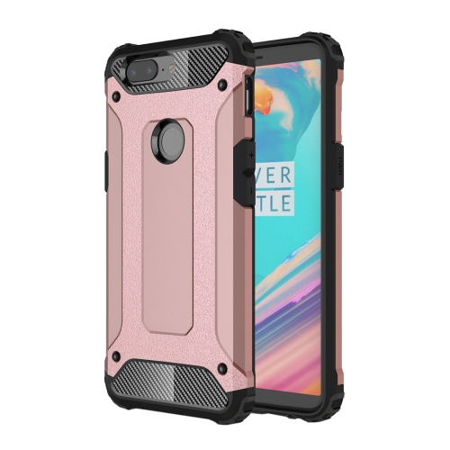 

For OnePlus 5T Magic Armor TPU + PC Combination Case(Rose Gold)