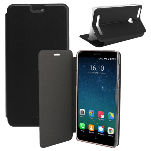 

OCUBE for LEAGOO KIICAA POWER (MPH2418) Spring Texture Horizontal Flip Leather Case with Holder(Black)