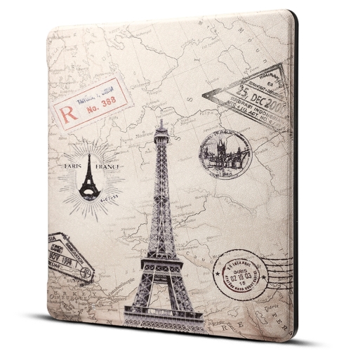 

Dibase for Amazon Kindle Oasis 2017 7 inch Eiffel Tower Print Horizontal Flip PU Leather Protective Case