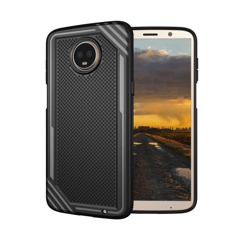 

Lattice Texture TPU Shockproof Case for Motorola Moto Z3 Play(Black)