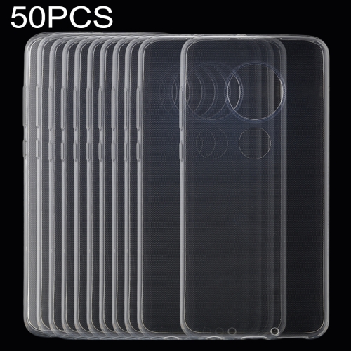 Sunsky 50 Pcs 0 75mm Ultrathin Transparent Tpu Soft Protective Case For Motorola Moto G7