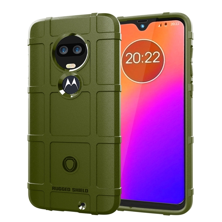 

Full Coverage Shockproof TPU Case for Motorola Moto G7 (Army Green)