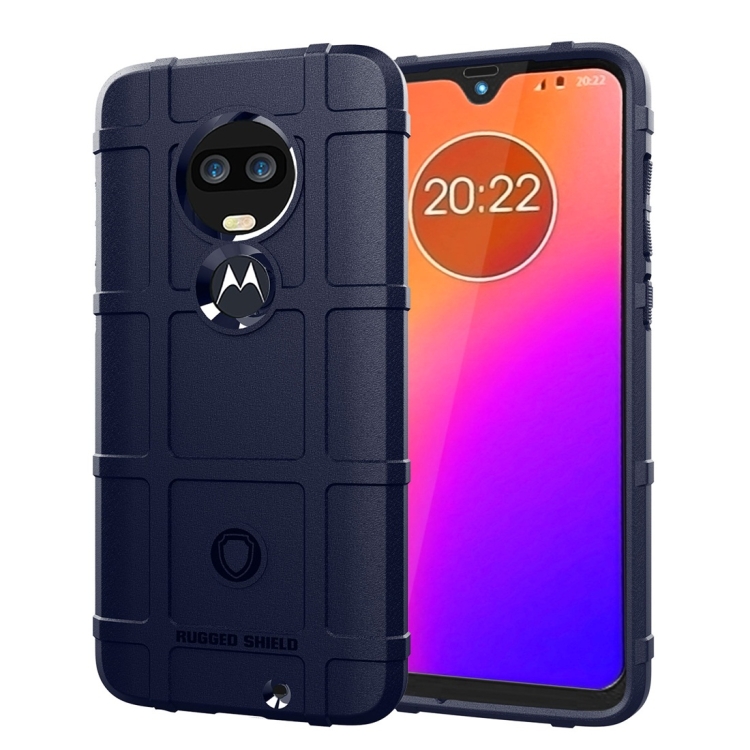 

Full Coverage Shockproof TPU Case for Motorola Moto G7 (Blue)