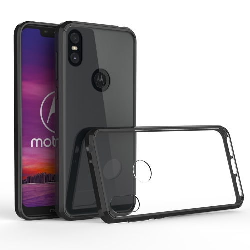 

Scratchproof TPU + Acrylic Protective Case for MOTO P30 Play (Black)