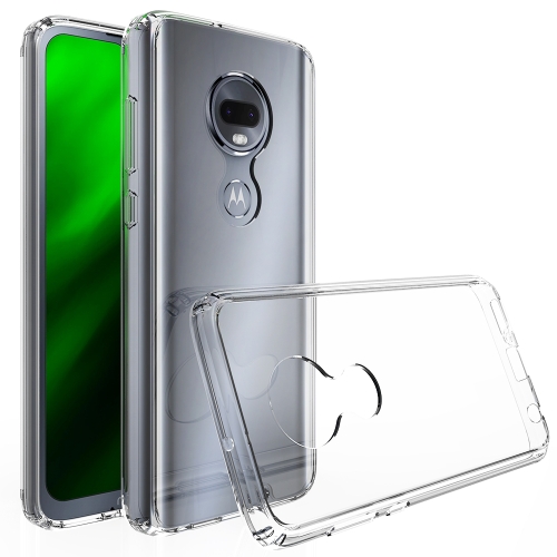 

Scratchproof TPU + Acrylic Protective Case for MOTO G7 (Transparent)