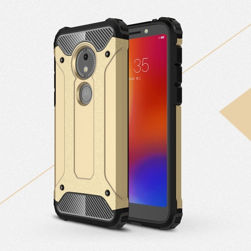 

Magic Armor TPU + PC Combination Case for Motorola Moto E5 Play Go (Gold)