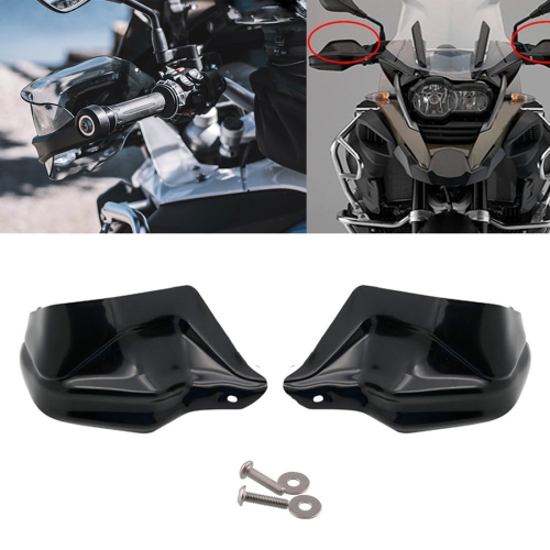 

MB-WE003-T Motorcycle Modified ABS Windshield Hand Guard for BMW S1000XR / F800GS ADV / R1200GS / R1200GS LC / R1200GS ADV 2013-2018, Size: 28 x 18 x 9cm (Black)